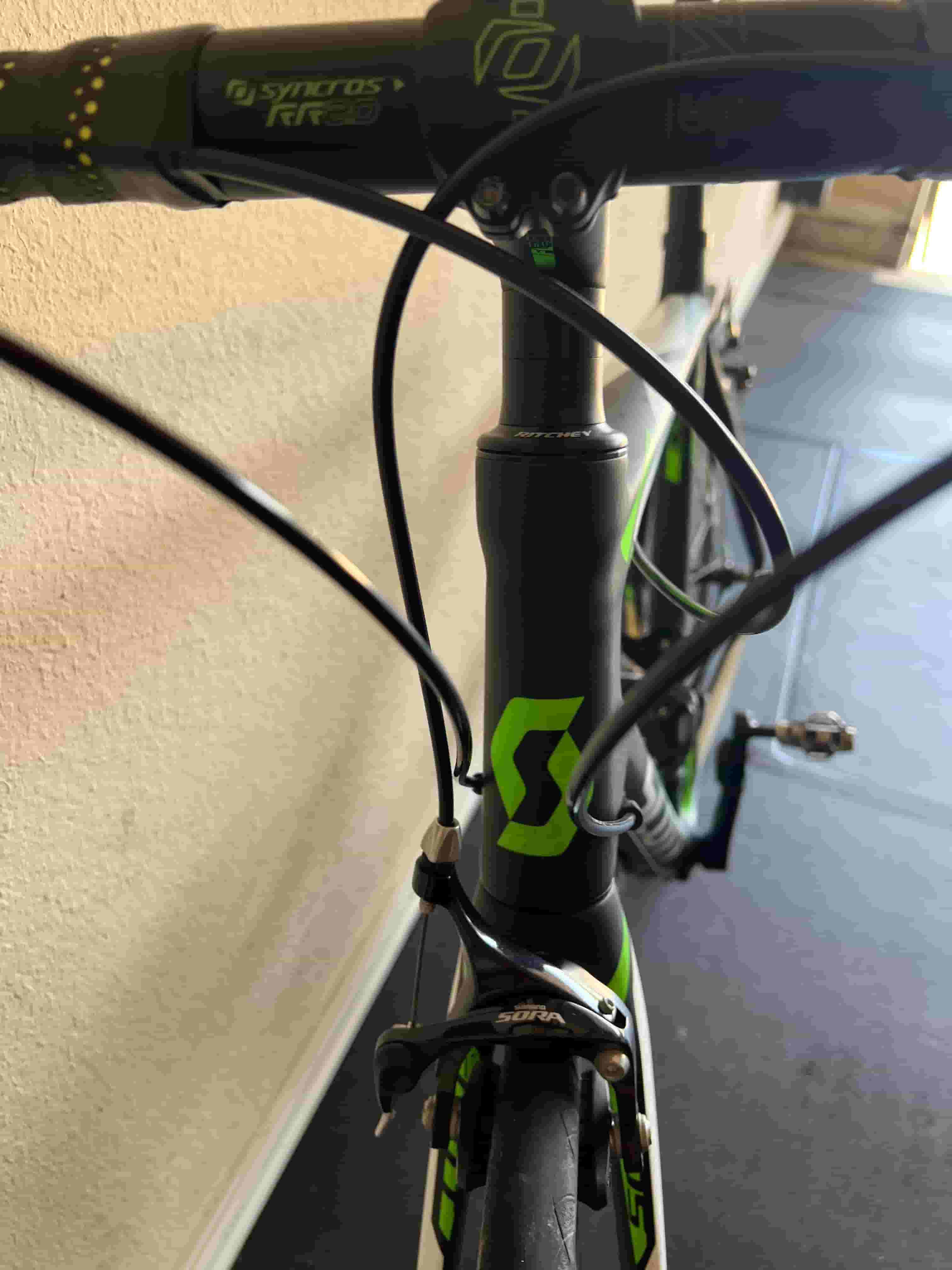 自転車本体 SCOTT CR1 30 2016 スコット SCOTT CR1 30 SORA 2016年モデル カーボン ロードバイク S(52