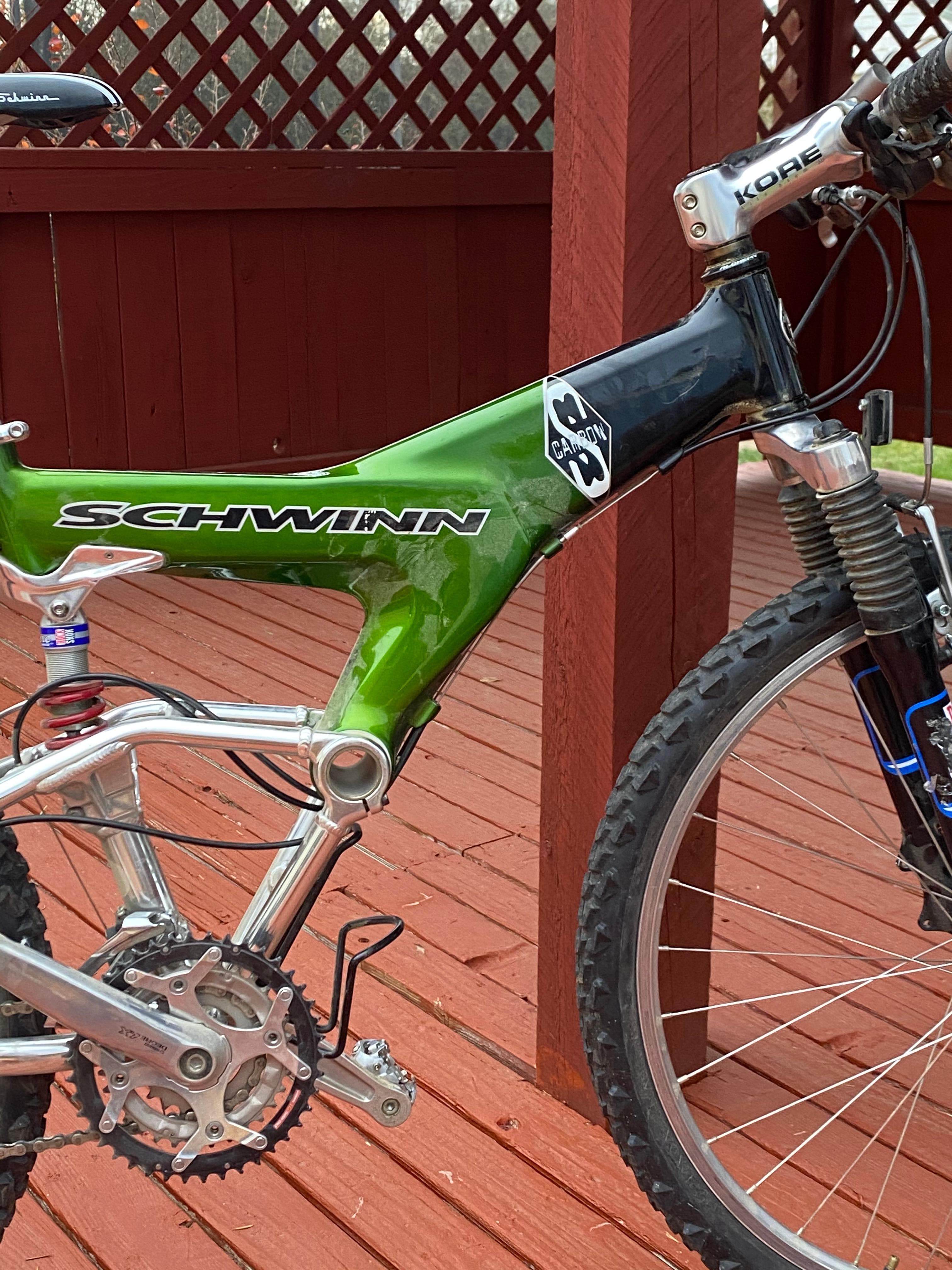 Schwinn carbon deals fiber mountain bike