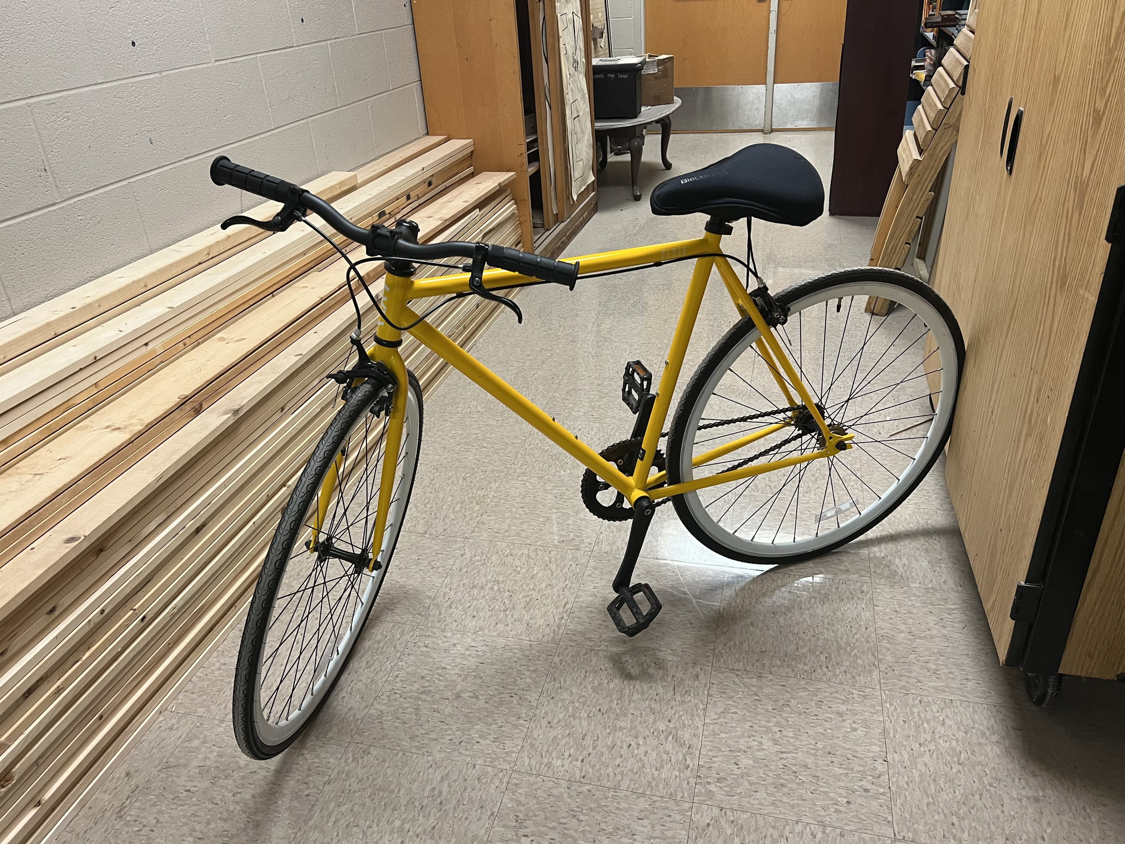 Fixie bike cheap yellow