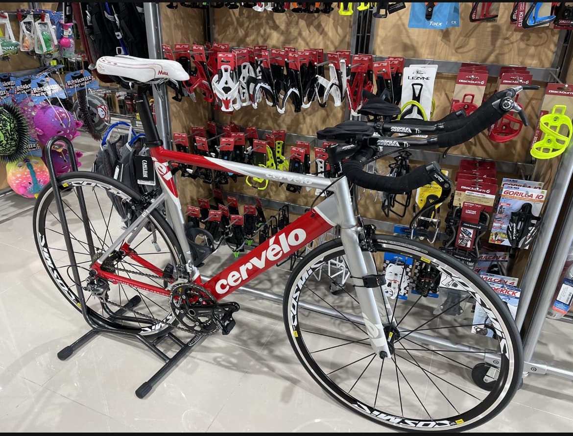 Cervelo p1 frame clearance