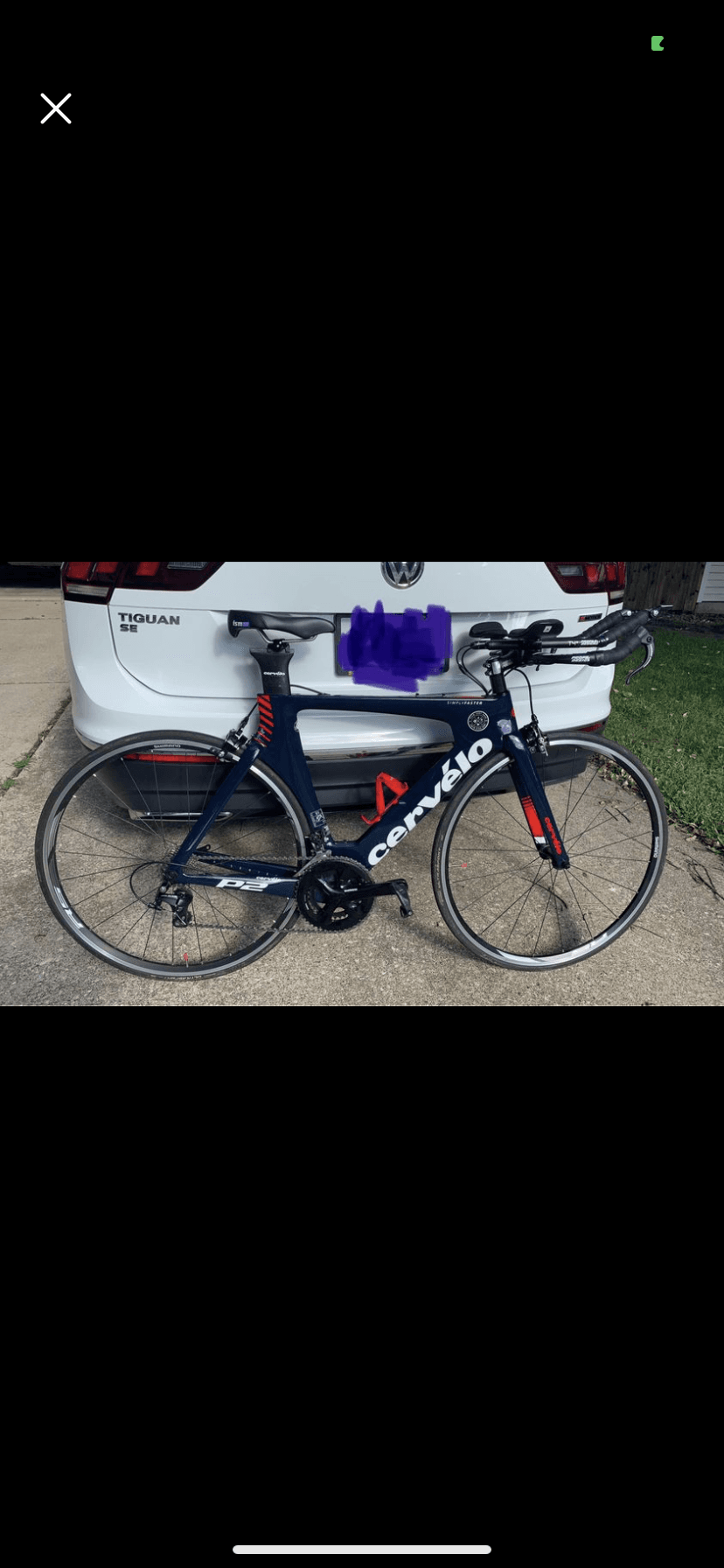 Cervelo p2 shop blue book