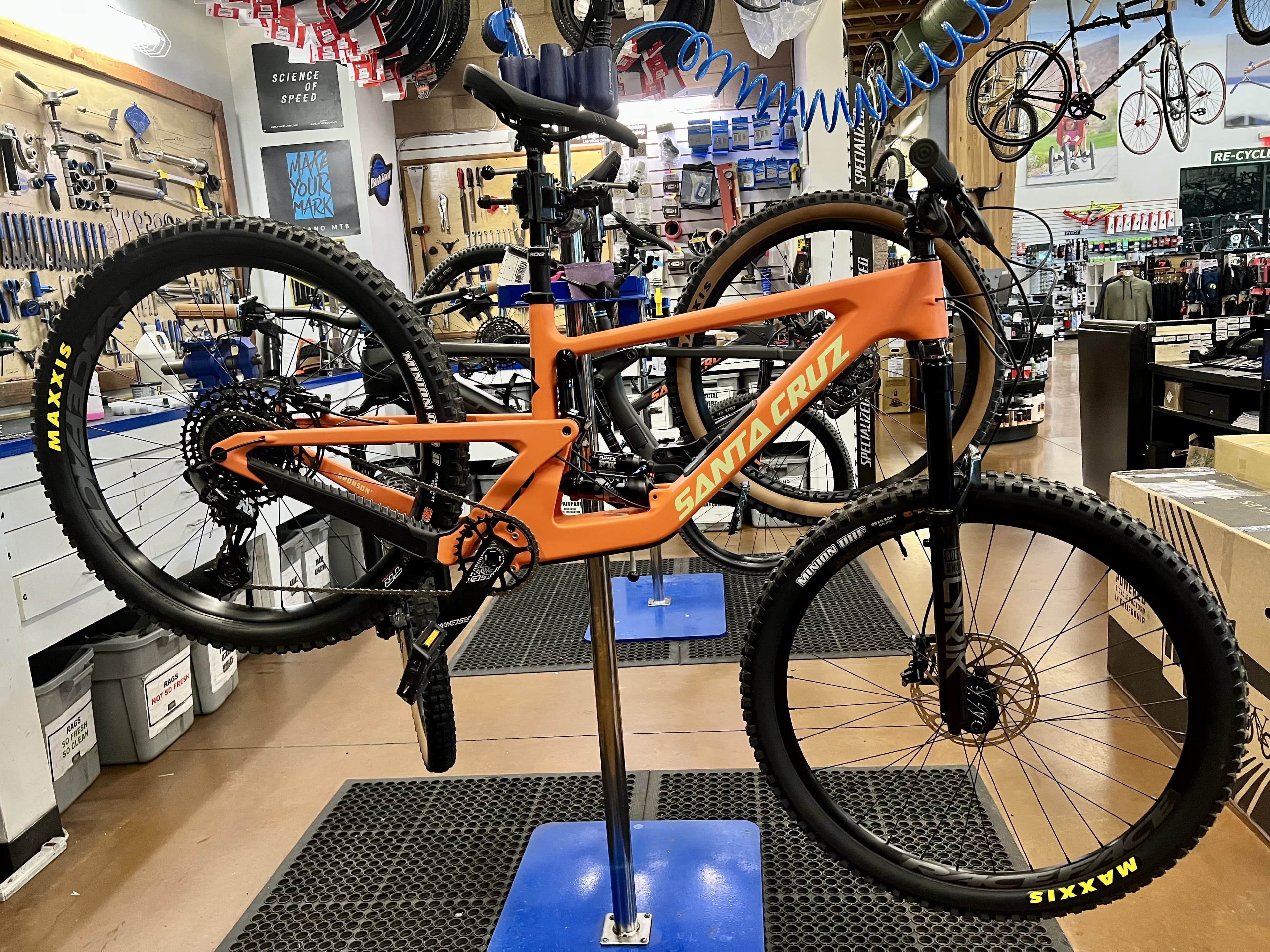 Frame santa deals cruz bronson
