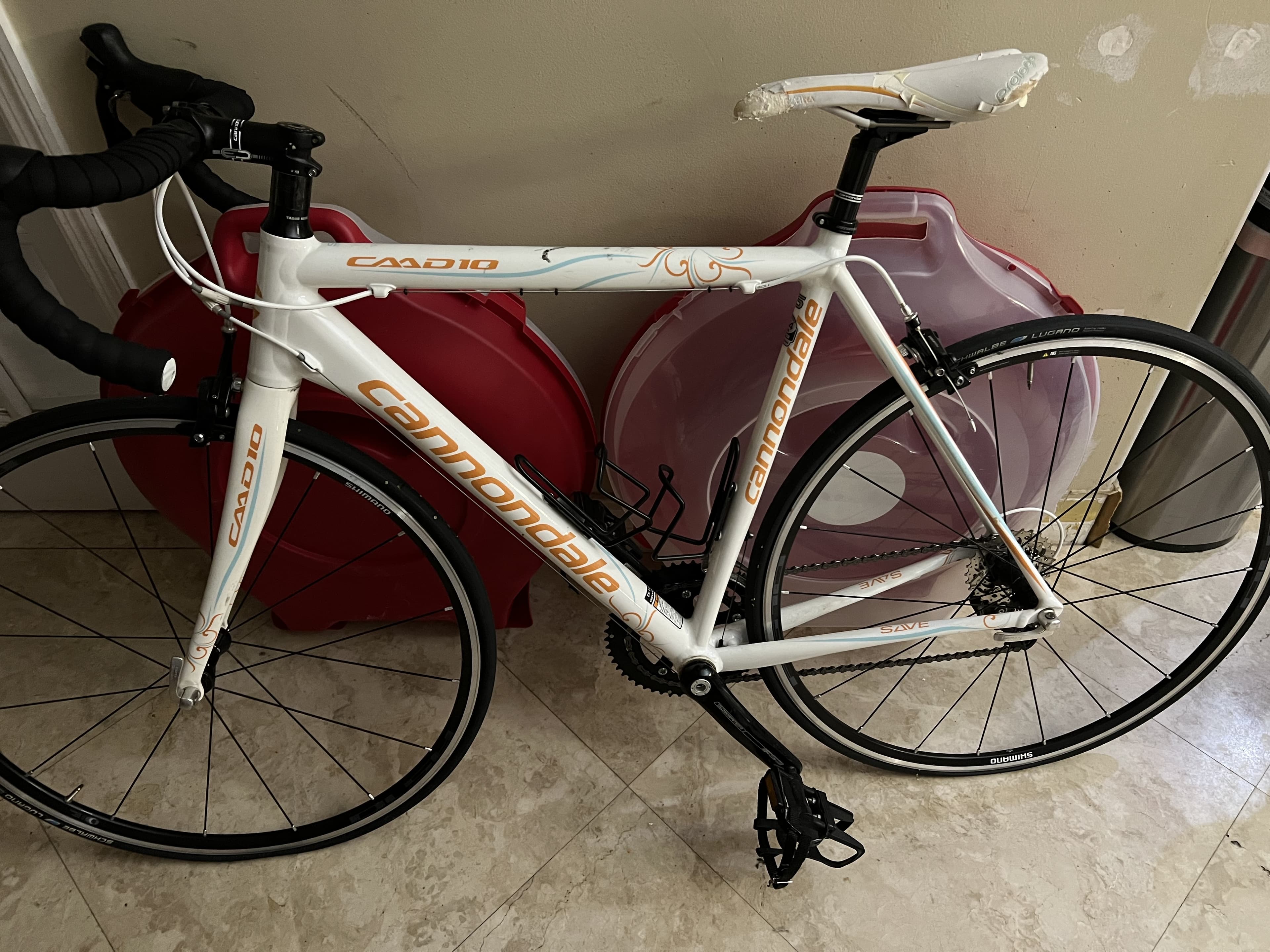 Cannondale discount caad10 white