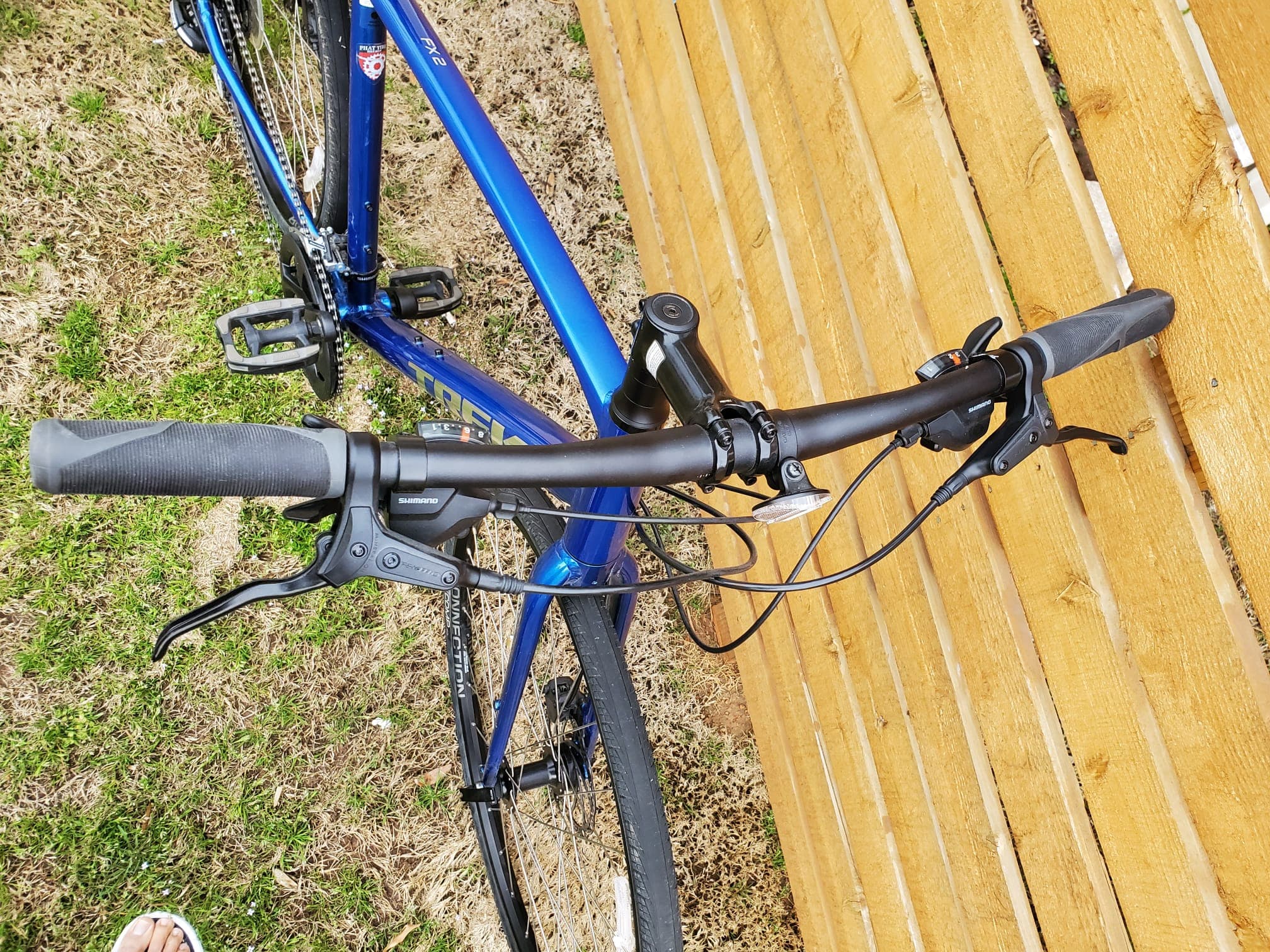 Trek fx2 blue best sale