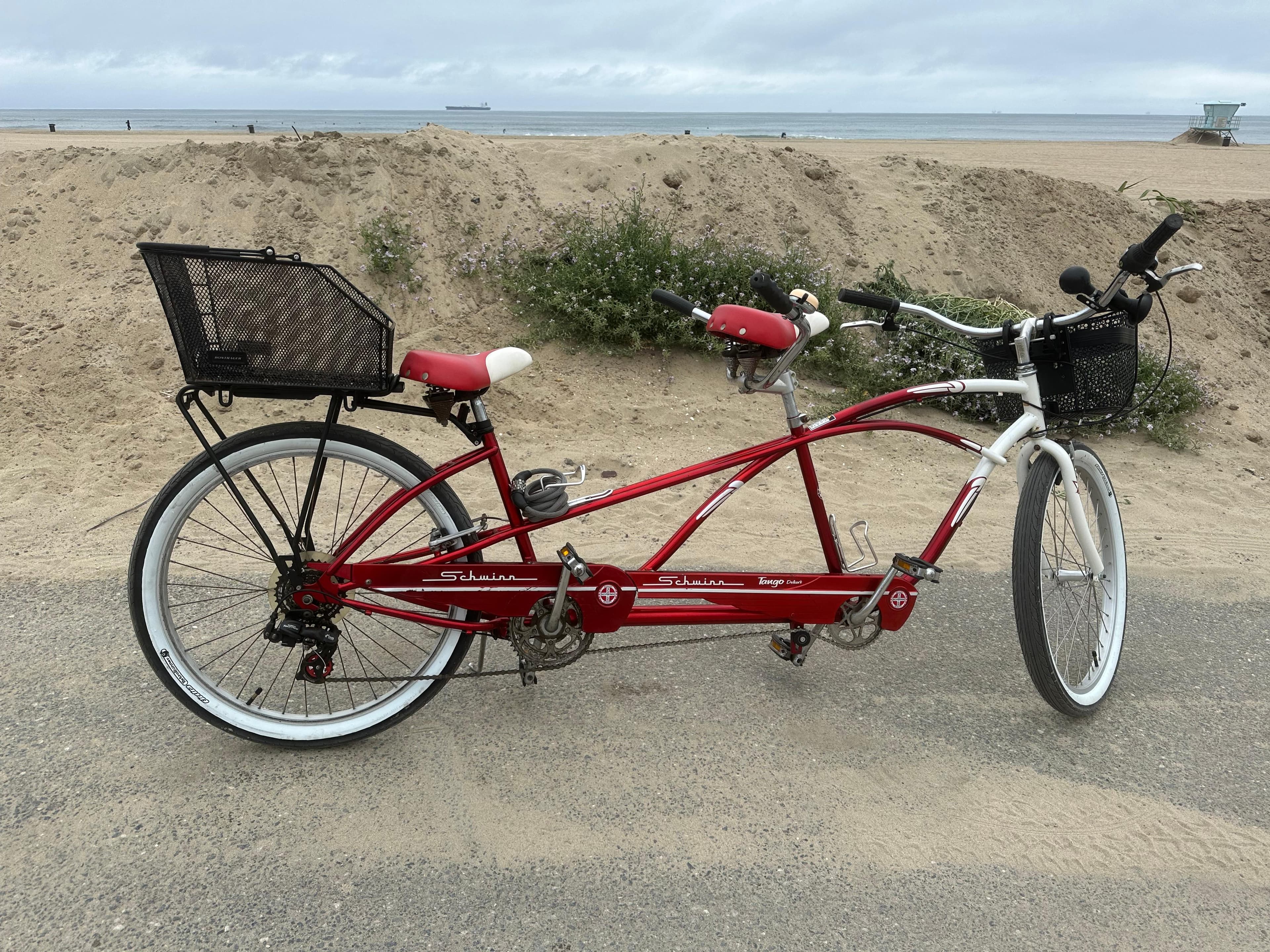 Schwinn Tandem Tango Deluxe Just RED BicycleBlueBook