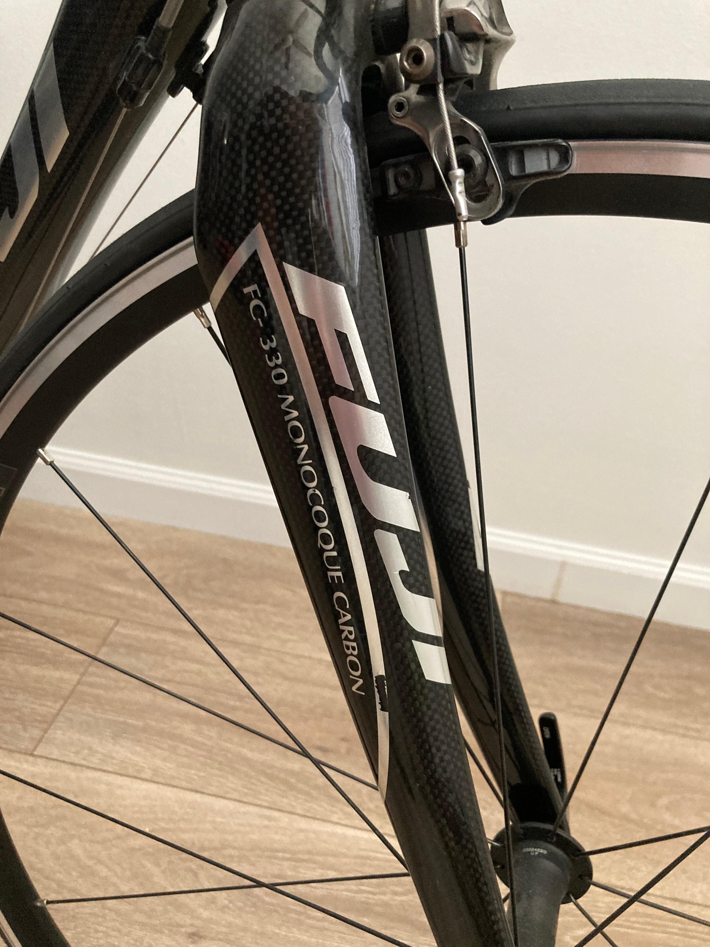 Fuji sl1 comp carbon road bike sale