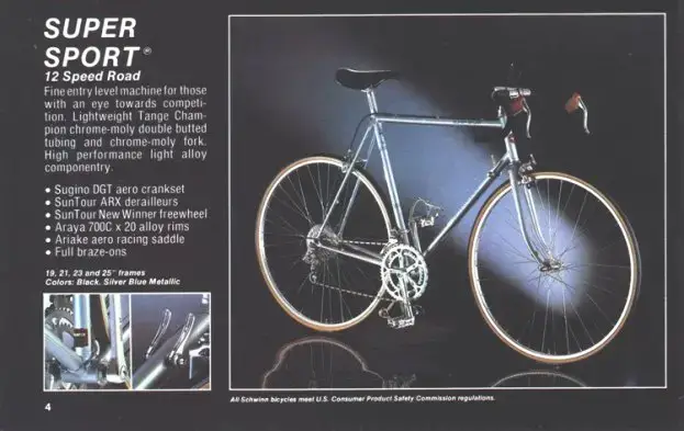 1983 schwinn super sport hotsell